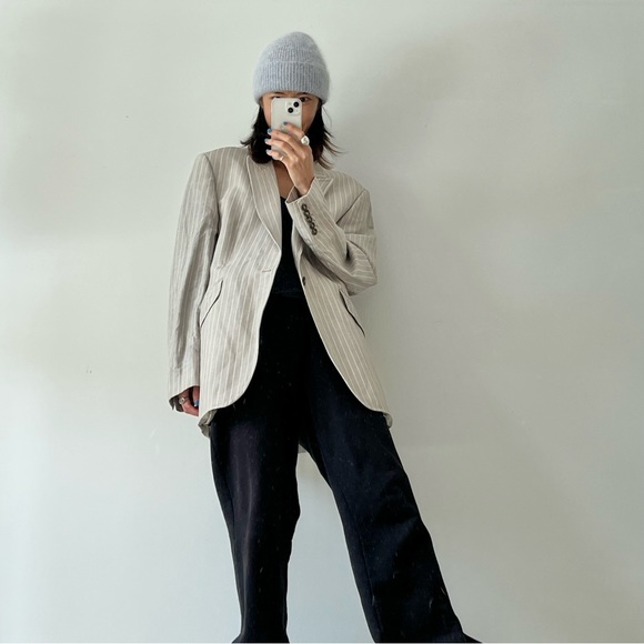 Gibson Oversized Blazer Linen&Wool - Picture 3 of 8